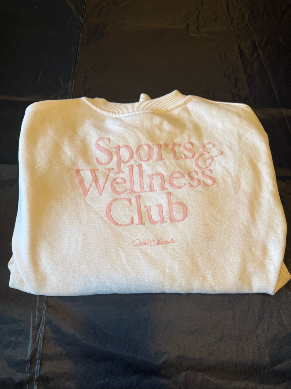Wilo the Label Sports & Wellness Club Crewneck Sweatshirt - Light Cream - Picture 2 of 5